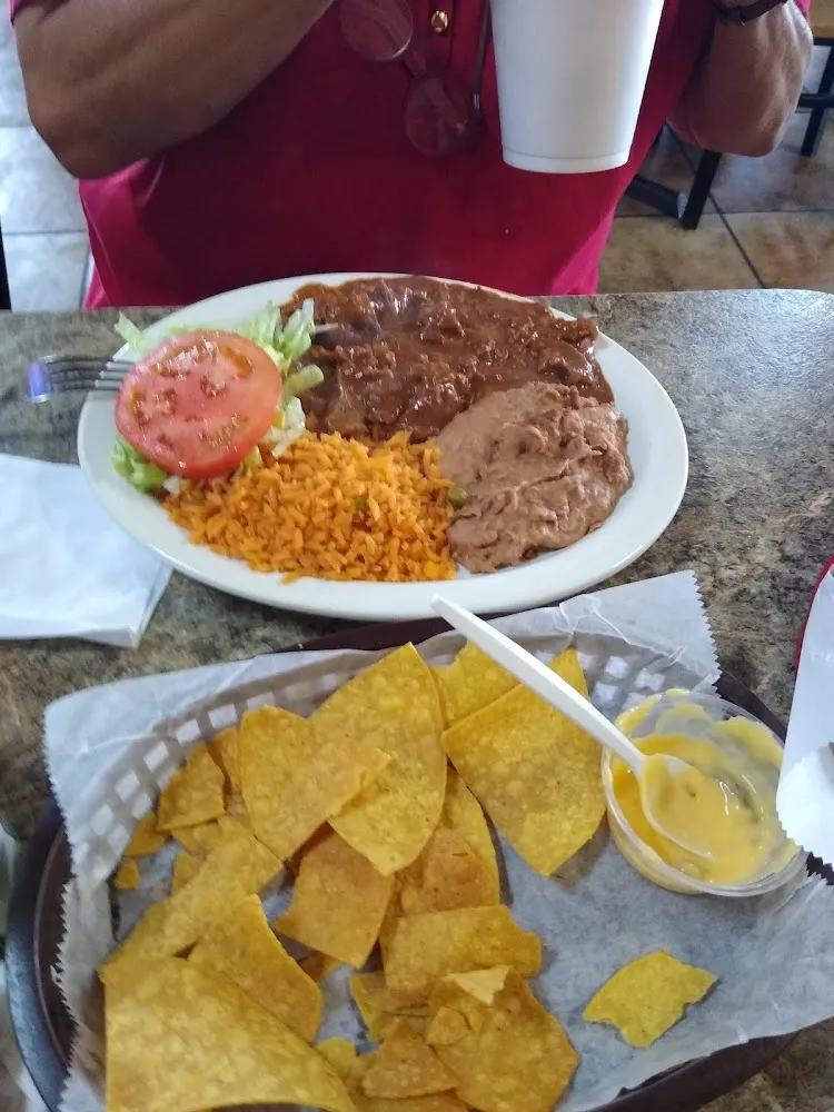 Carne Guisada Plate